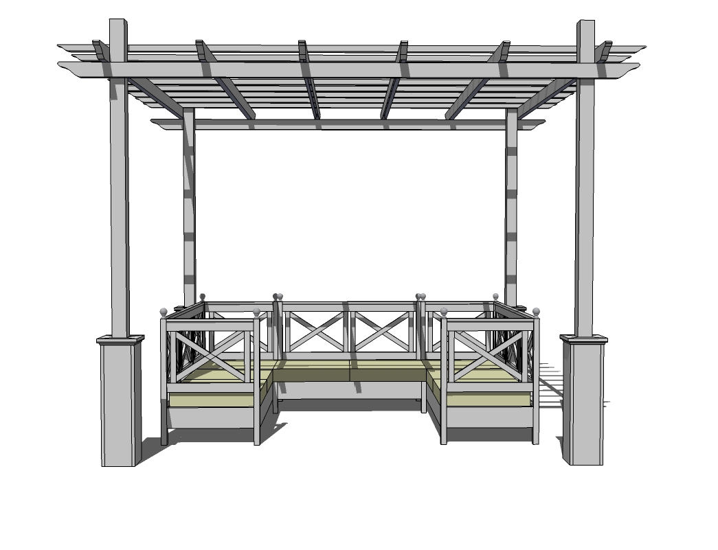 steel pergola diy